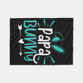 Couverture Polaire Papa Lapin (Devant (Horizontal))