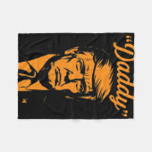 Couverture Polaire Papa Trump (Devant (Horizontal))