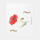 Couverture Polaire Papaver rhoeas  (Devant)