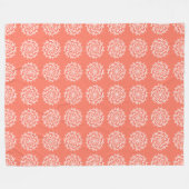 Couverture Polaire papaye (Devant (Horizontal))