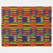 Couverture Polaire Papier africain Kenta (Devant (Horizontal))