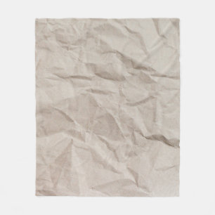 Couverture Polaire Papier d'emballage de texture de papier