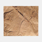 Couverture Polaire Papier d'emballage Recyclé. Texture. (Devant (Horizontal))