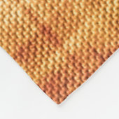 Couverture Polaire Papier parchemin vieilli texture (Coin)