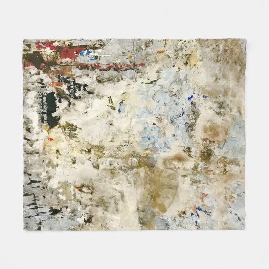 Couverture Polaire Papier peint Brown et rouge (Devant (Horizontal))