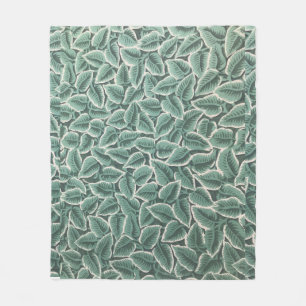 Couverture Polaire Papier peint Home Leaf de Jane Austen