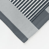 Couverture Polaire Papier peint numérique gris (Coin)