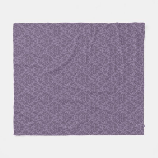 Couverture Polaire Papier peint pourpre de luxe (Devant (Horizontal))