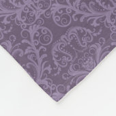 Couverture Polaire Papier peint pourpre de luxe (Coin)