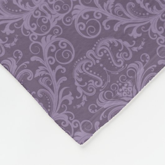 Couverture Polaire Papier peint pourpre de luxe (Coin)