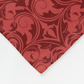 Couverture Polaire Papier peint rouge (Coin)