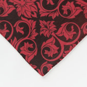 Couverture Polaire Papier peint rouge 2 (Coin)