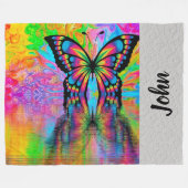 Couverture Polaire Papillon (Devant (Horizontal))