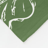 Couverture Polaire papillon (Coin)