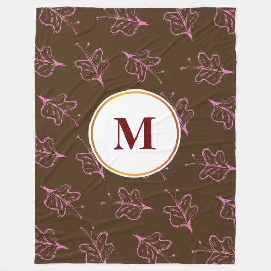 Couverture Polaire papillon (Devant)