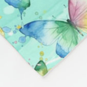 Couverture Polaire Papillon (Coin)