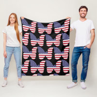 Papillon américain, patriotique, 4 juillet