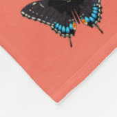 Couverture Polaire Papillon Art Monarque Imprime Pink Butterfly Trans (Coin)