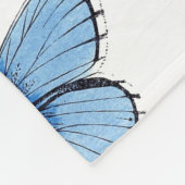 Couverture polaire - Papillon bleu (Coin)