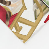 Couverture Polaire Papillon Chien Noël (Coin)