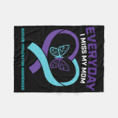 Couverture Polaire Papillon dans la mémoire amoureuse Maman Préventio (Devant (Horizontal))