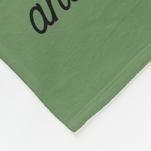 Couverture Polaire Papillon de chenille (Coin)