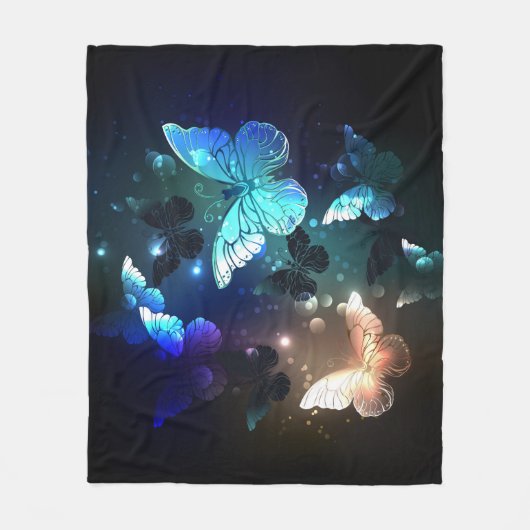 Couverture Polaire Papillon de nuit (Devant)