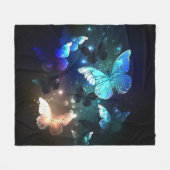 Couverture Polaire Papillon de nuit (Devant (Horizontal))