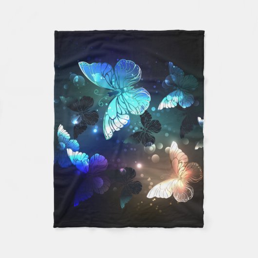 Couverture Polaire Papillon de nuit (Devant)