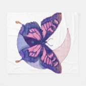 Couverture Polaire Papillon et sa demi-lune (Devant (Horizontal))