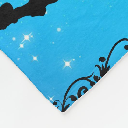 Couverture Polaire Papillon fée elfe "30X40" - Beauté en vous (Coin)