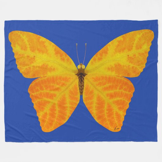 Couverture Polaire Papillon feuille Aspen 3 (Devant (Horizontal))