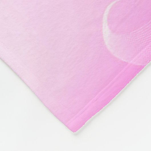 Couverture Polaire Papillon magenta (Coin)