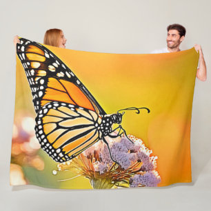 Couverture Polaire Papillon Majestic Gros plan