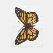 Couverture Polaire Papillon monarque (Devant)