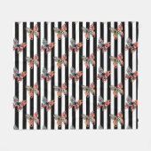 Couverture Polaire Papillon multicolore (Devant (Horizontal))
