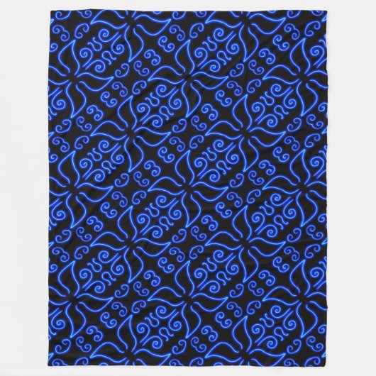 Couverture Polaire Papillon néon (Devant)