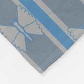 Couverture Polaire Papillon rayé (Coin)
