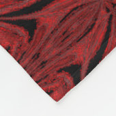 Couverture Polaire Papillon rouge (Coin)