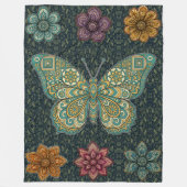 Couverture Polaire "Papillon - Succès" (Devant)