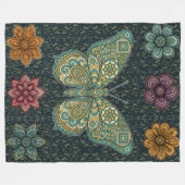Couverture Polaire "Papillon - Succès" (Devant (Horizontal))