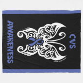 Couverture Polaire Papillon/Tribal...CVS (Devant (Horizontal))