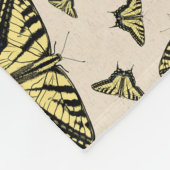 Couverture Polaire Papillons à queue jaune du sud-ouest partout (Coin)