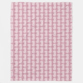 Couverture Polaire Papillons Abstraits (Devant)