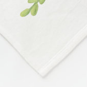 Couverture Polaire Papillons aquarelle en vol (Coin)