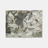 Couverture Polaire Papillons Arabesques I (Devant (Horizontal))