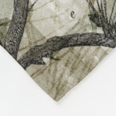 Couverture Polaire Papillons Arabesques I (Coin)