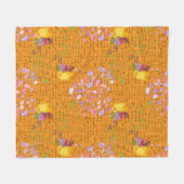 Couverture Polaire Papillons Charmants (Devant (Horizontal))