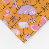 Couverture Polaire Papillons Charmants (Coin)