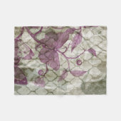 Couverture Polaire Papillons d'arabesque III (Devant (Horizontal))